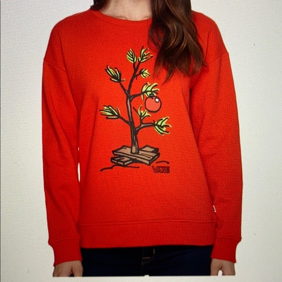 Vans Peanuts Christmas Women Sweatshirt 